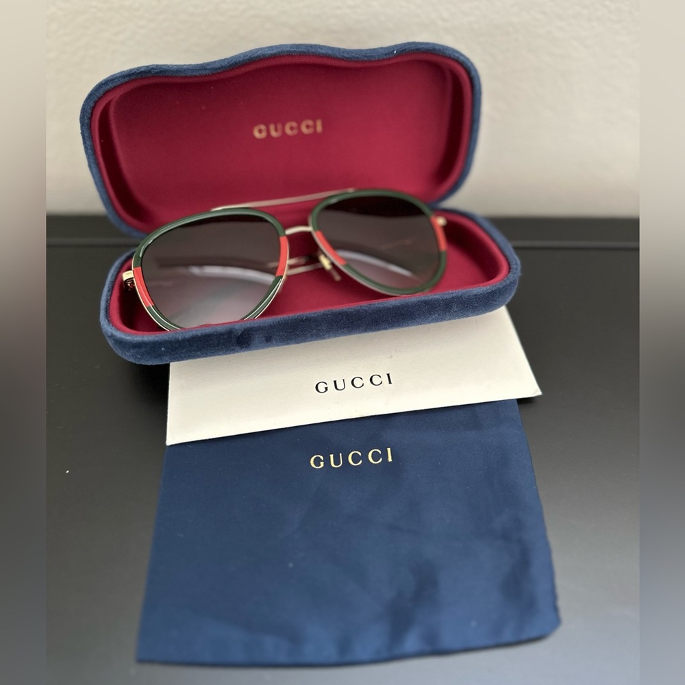 Gucci aviator sunglasses